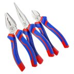  Губцевый инструмент (набор 3 предмета 6+6+6) проф WP201008 WORKPRO мни (0)