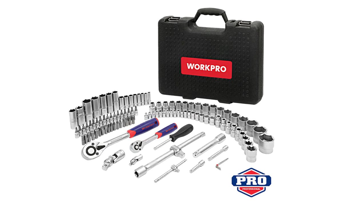  Набор инструментов 1/4+1/2 108шт WP202535 WORKPRO (1)