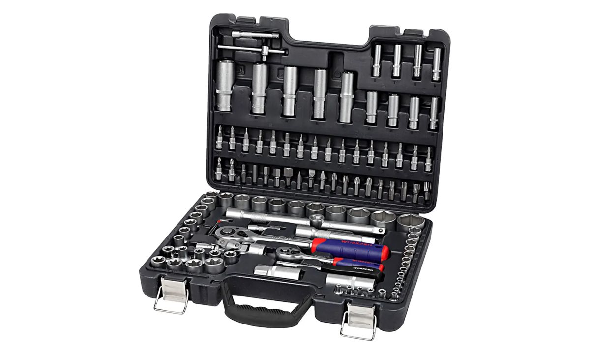  Набор инструментов 1/4+1/2 108шт WP202535 WORKPRO (0)