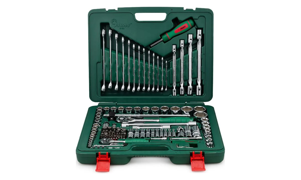  Набор инструмента (124 предмета) Hans TK-124E (0)