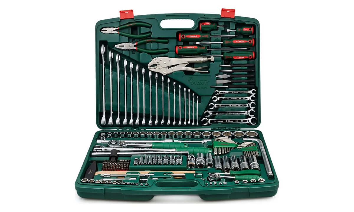  Набор инструмента (158 предметов) Hans ТK-158V (0)