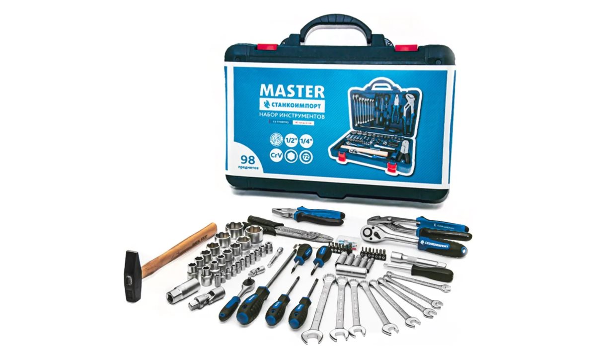  Набор инструмента (98 предметов), СТАНКОИМПОРТ CS-TK98PMQ (0)