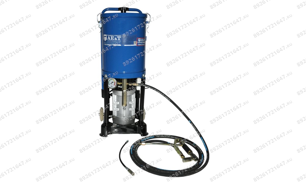  Нагнетатель густой смазки электрический 15л EG15-220 AE&T (0)