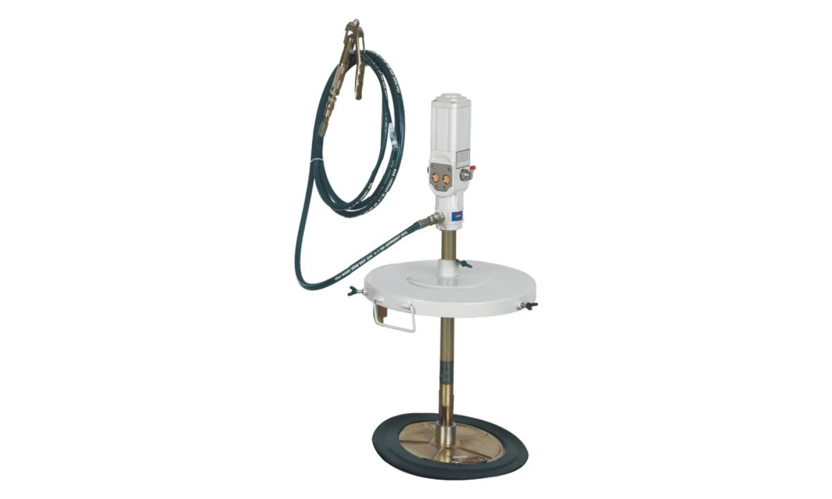  Нагнетатель густой смазки HG-77060 AE&T пневматический из бочки (1)