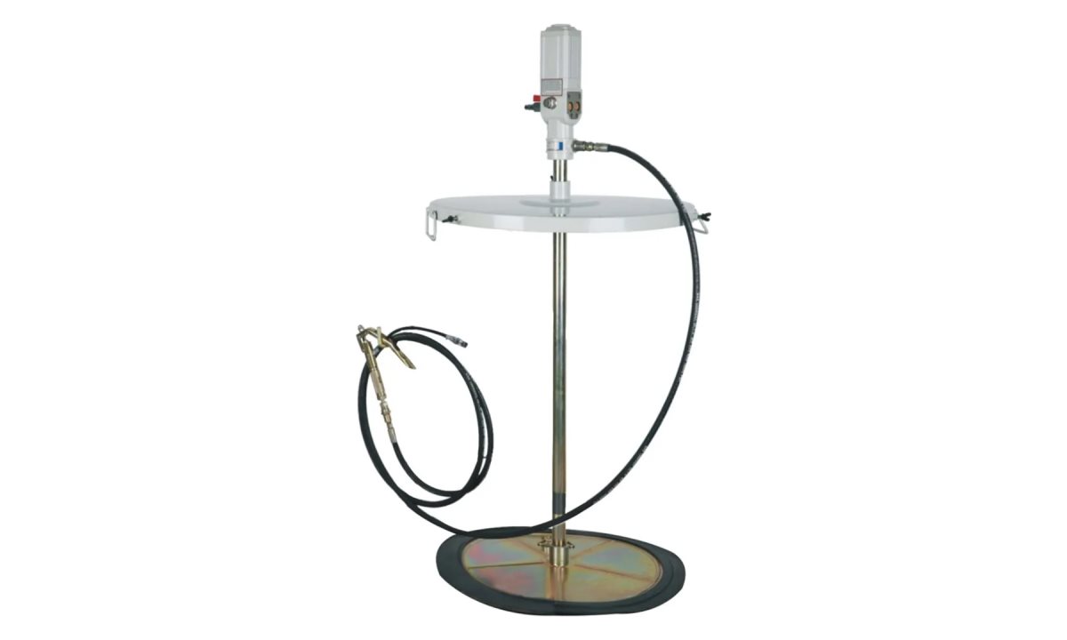  Нагнетатель густой смазки HG-77220 AE&T пневматический из бочки (1)