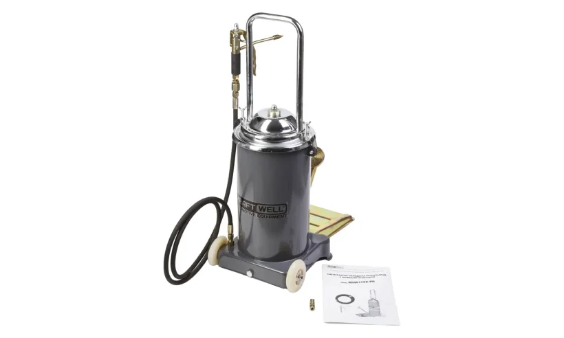 KraftWell KRW1798.FN Нагнетатель солидола с ножным приводом 12 л фото