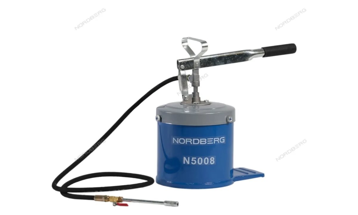  Установка для раздачи густой смазки 8 кг Nordberg N5008 (1)