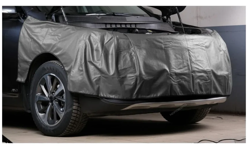 Накидка защитная Крыло-Бампер-Крыло (джип) (серая) NORDBERG NN3-gray фото