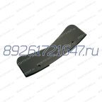 Накладка пластиковая защитная отбортовщика 255х80х14, посадка 250 фото