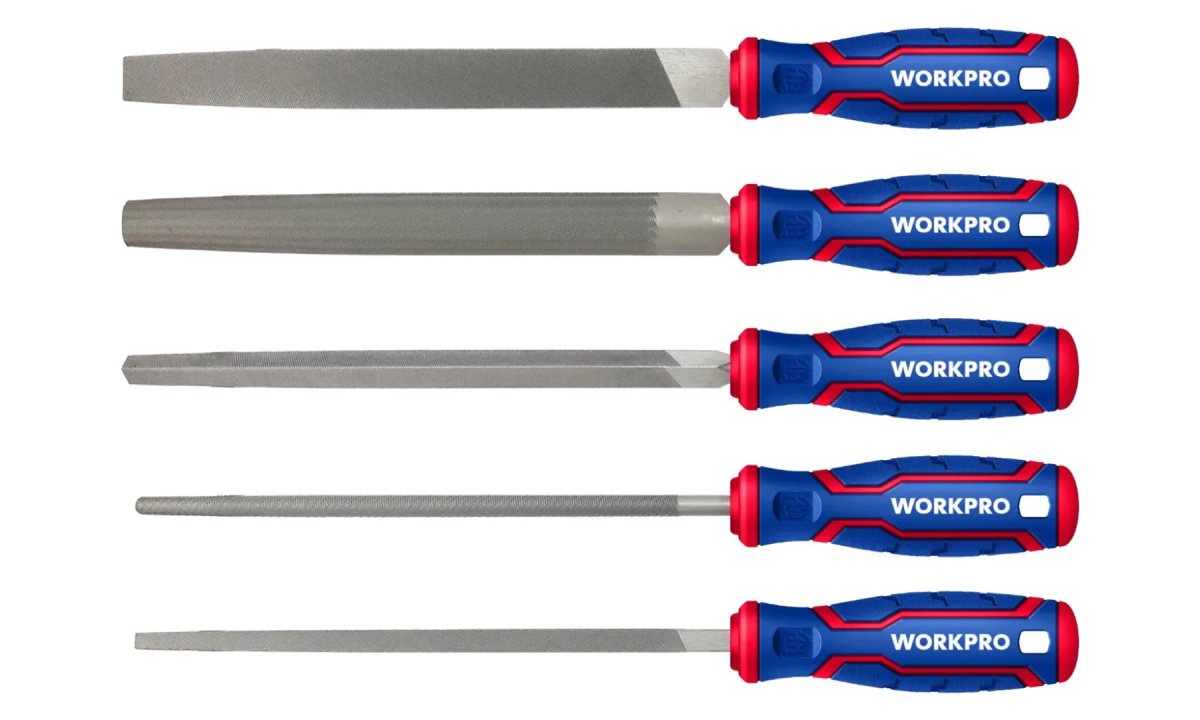  Напильники 200мм 5шт набор WP201701 WORKPRO (0)