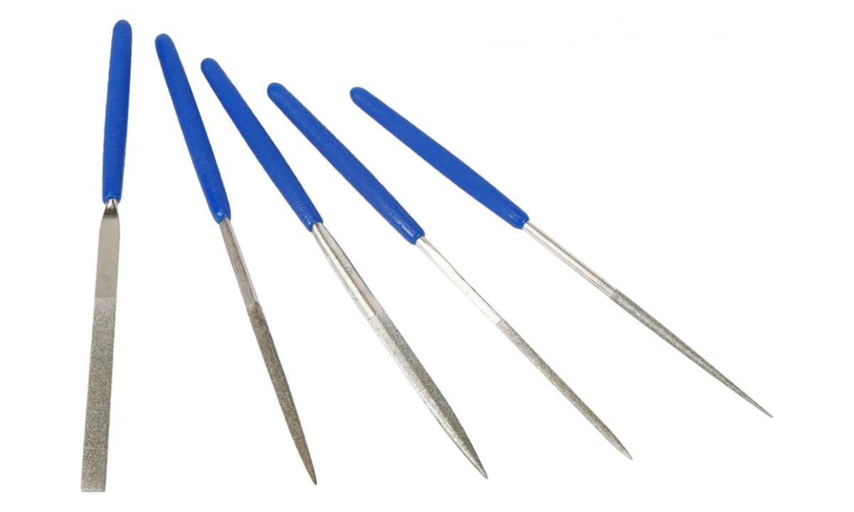  Надфили алмазные 5шт набор WP251019 WORKPRO (0)