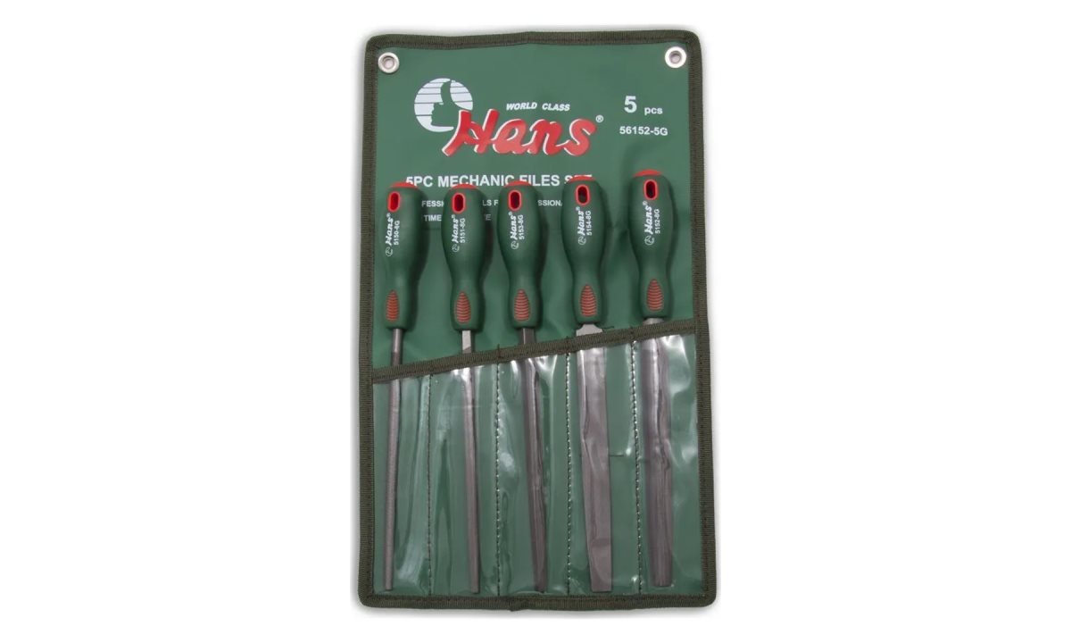  Набор напильников, 5 шт., 56152-5G, Hans (0)