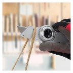  Нож универсальный складной со сменными лезвиями с подсветкой WP211009 WORKPRO мни (5)