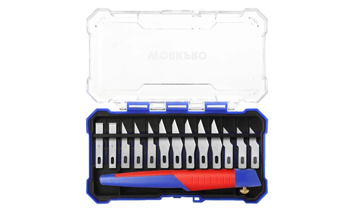  Нож полупрофессиональный 15шт набор WP219005 WORKPRO (0)