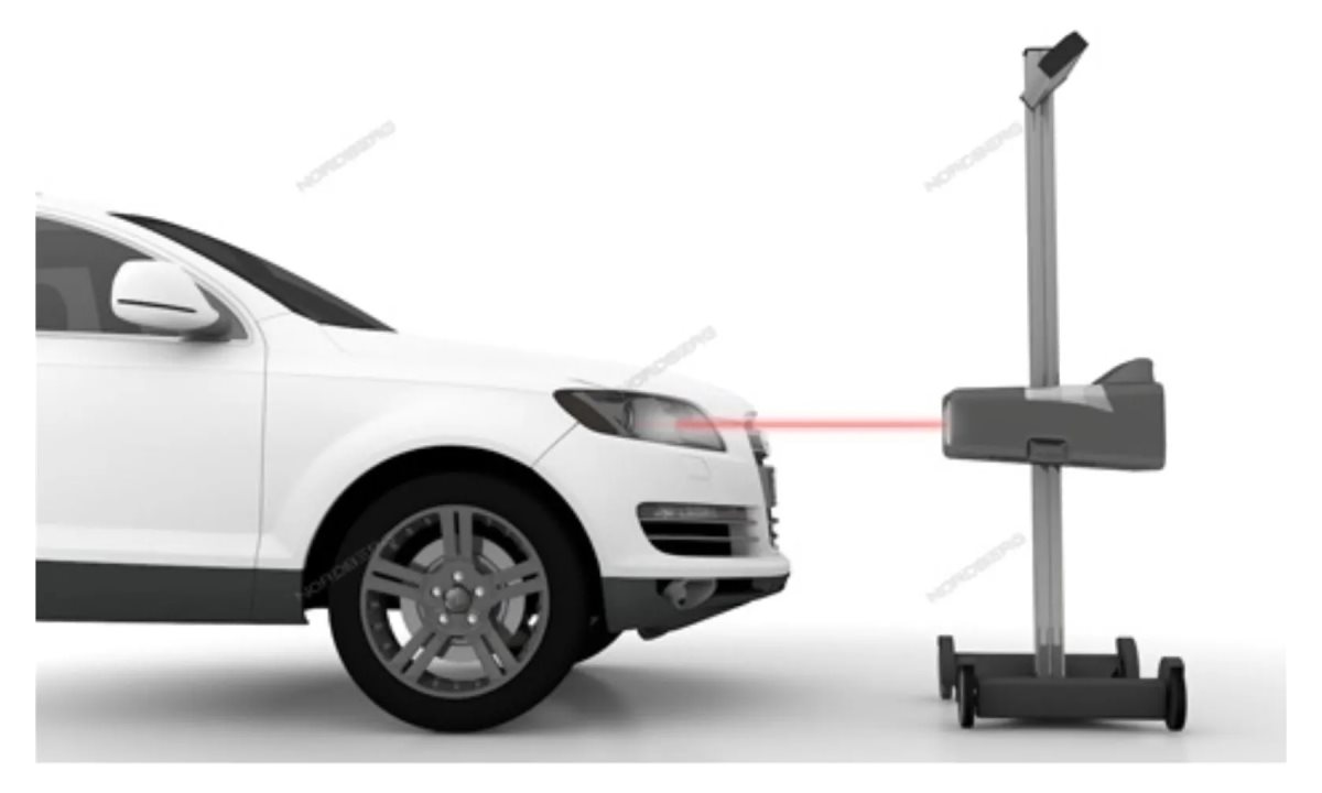  Тестер фар цифровой люксометр, выпуклая линза, лазерное наведение NORDBERG NTF3 (1)