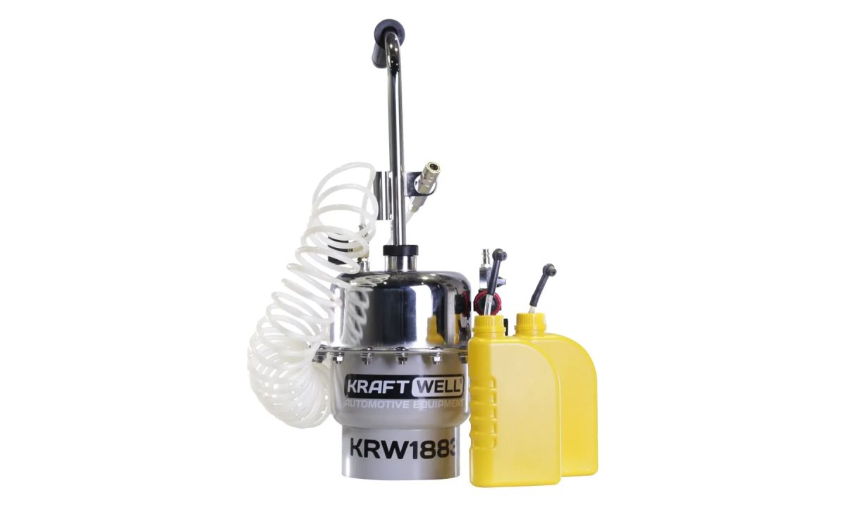  KraftWell KRW1883 Устройство пневматическое для прокачки гидросистем автомобиля (0)