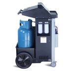  KraftWell AC2000 Установка для заправки автомобильных кондиционеров, автоматическая мни (3)