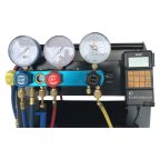  KraftWell KRW134AM Станция ручная для заправки автомобильных кондиционеров мни (5)