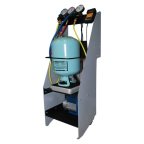  KraftWell KRW134AM Станция ручная для заправки автомобильных кондиционеров мни (7)