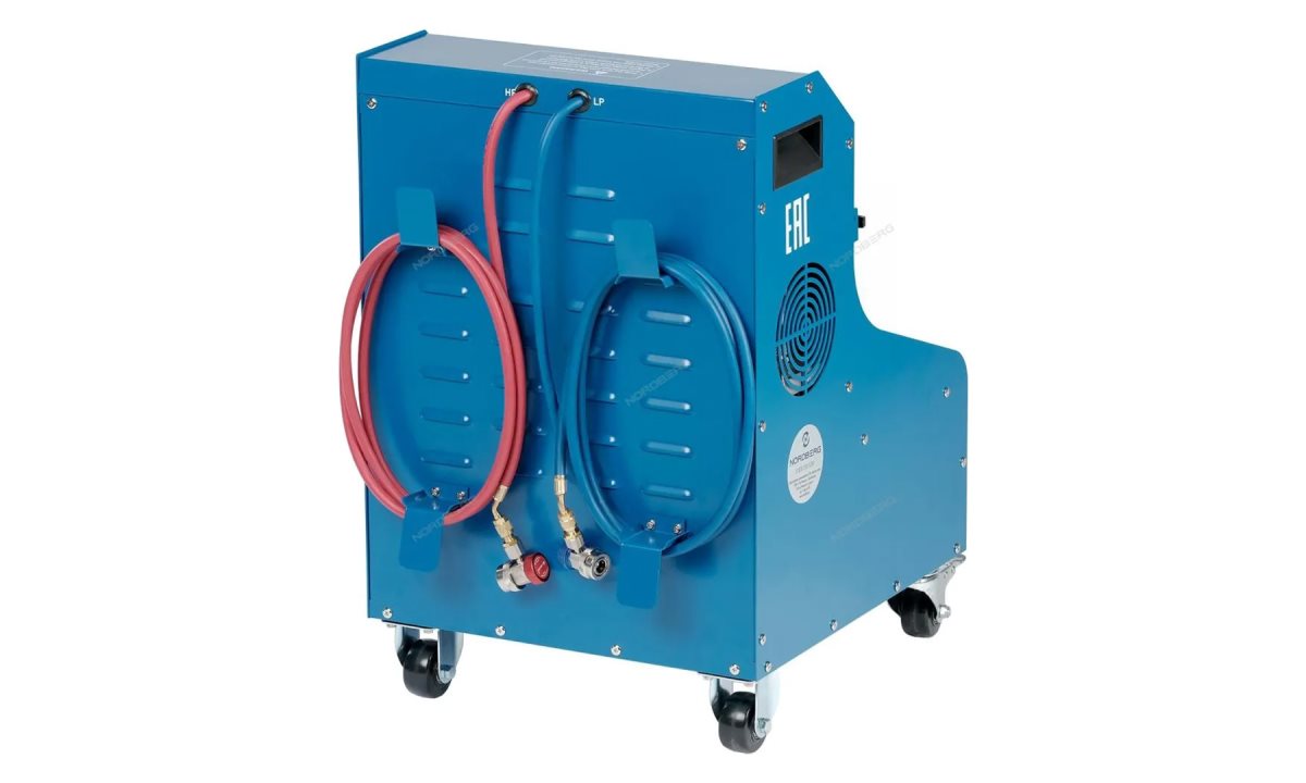  Установка полуавтомат для заправки автомобильных кондиционеров Nordberg NF10E (1)