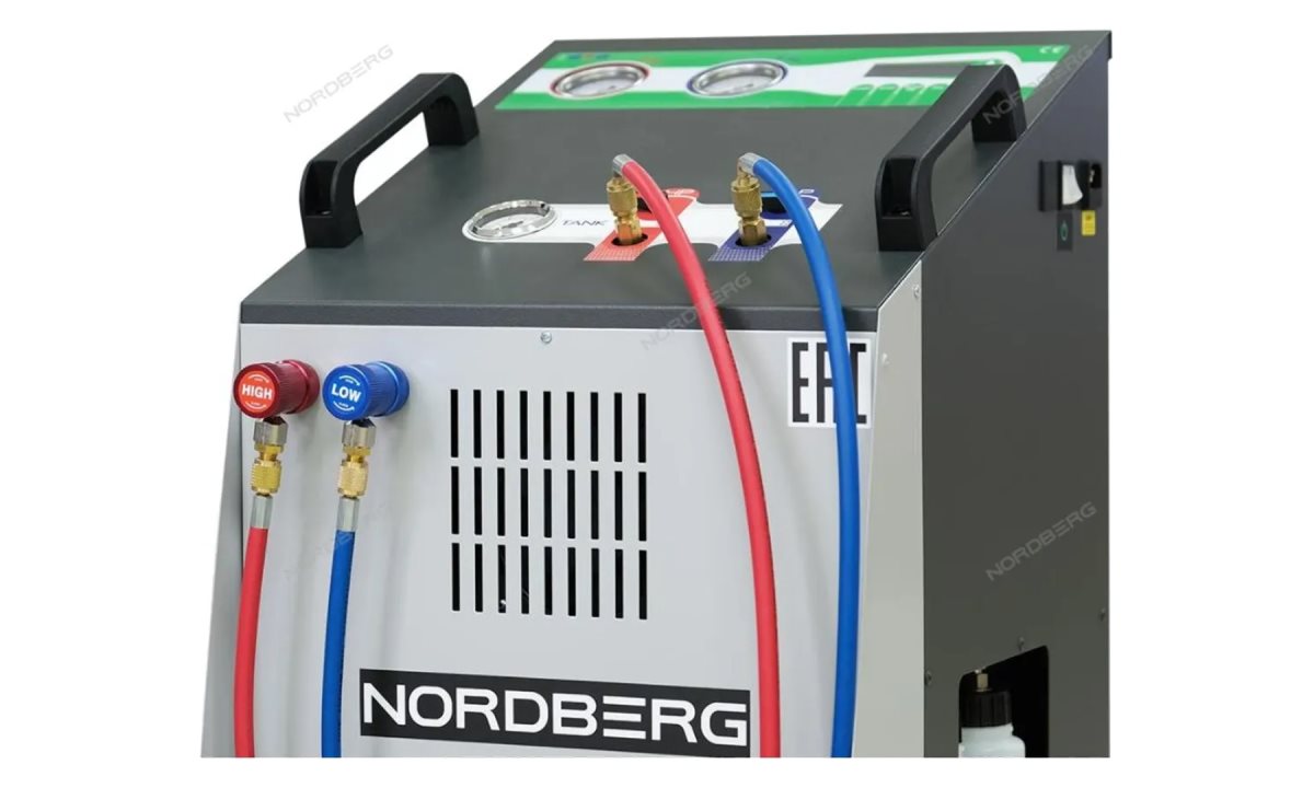  Автоматическая установка для заправки автомобильных кондиционеров, 12 л Nordberg NF12S (1)