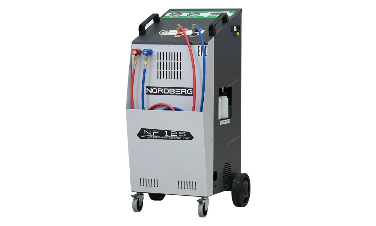  Автоматическая установка для заправки автомобильных кондиционеров, 12 л Nordberg NF12S (0)