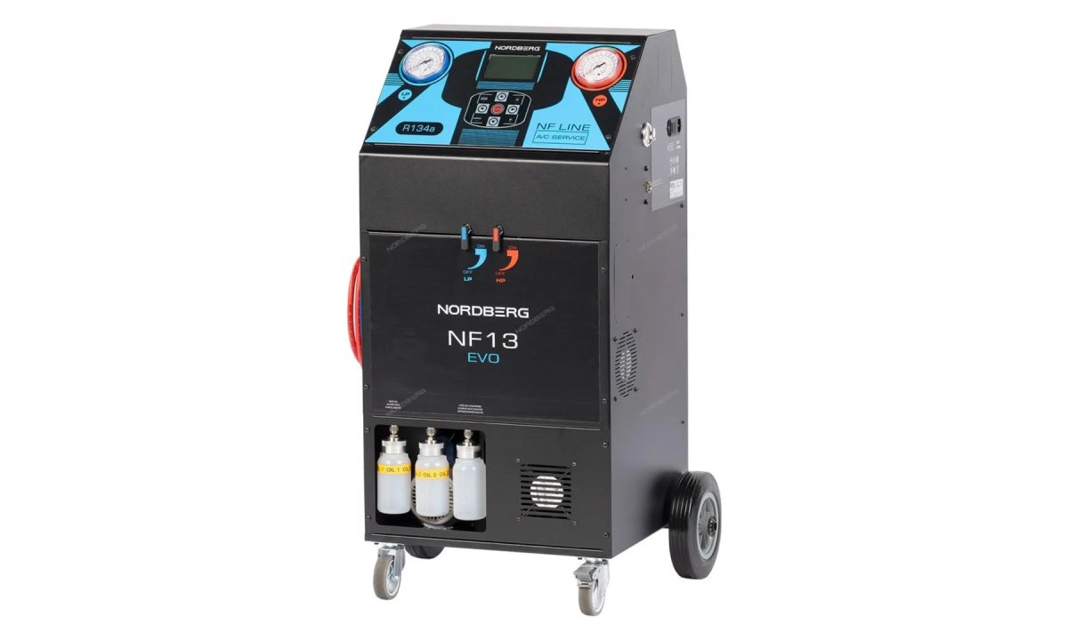  Автоматическая установка для заправки автомобильных кондиционеров, 10 кг Nordberg NF13 (0)