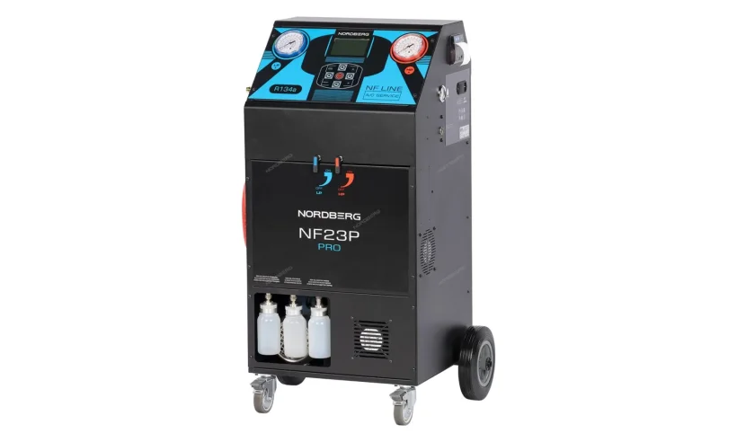 Установка автомат для заправки авто кондиционеров с принтером NORDBERG NF23P фото