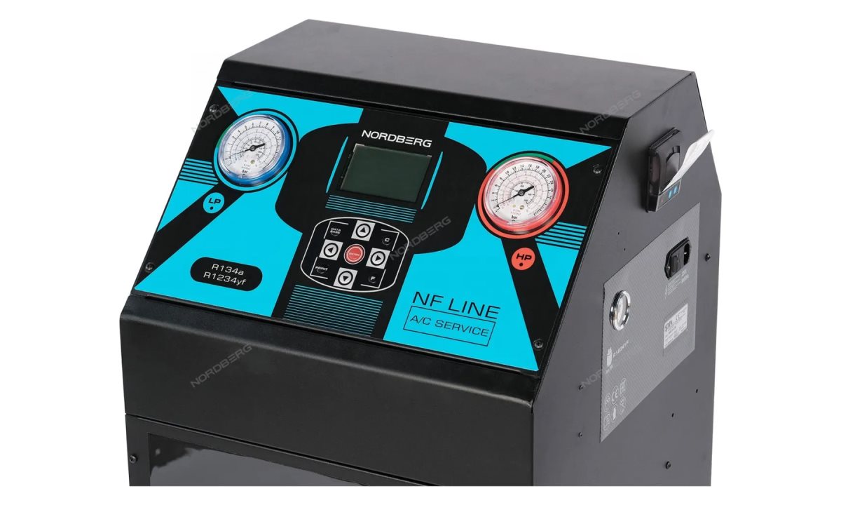  Установка автомат для заправки автомобильных кондиционеров NORDBERG NF34NP (1)