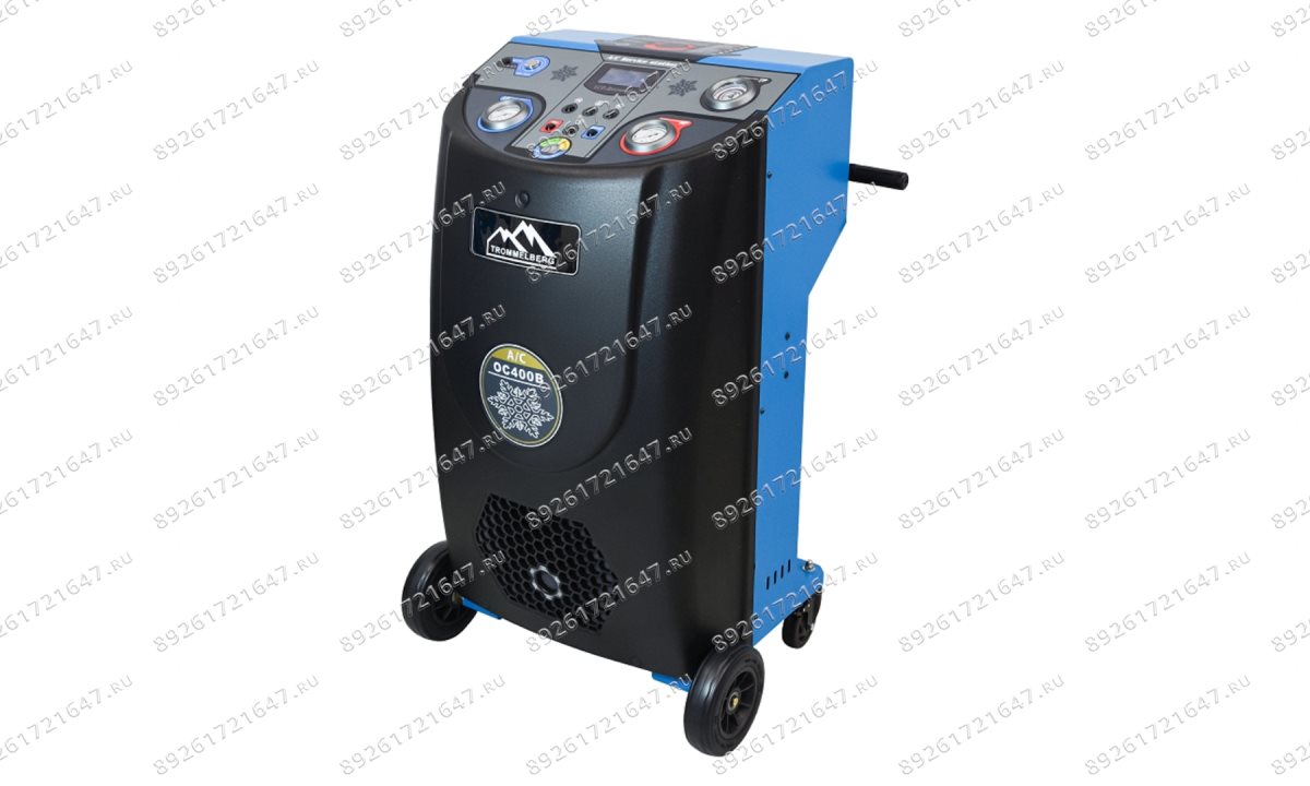  Установка для обслуж кондиц автомат, LCD, база данных, нагрев пояс, OC400B (0)