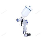  КРАСКОПУЛЬТ LVMP с верхним баком, сопло 1,3 мм, в аллюмин кейсе NORDBERG NP7013 мни (2)