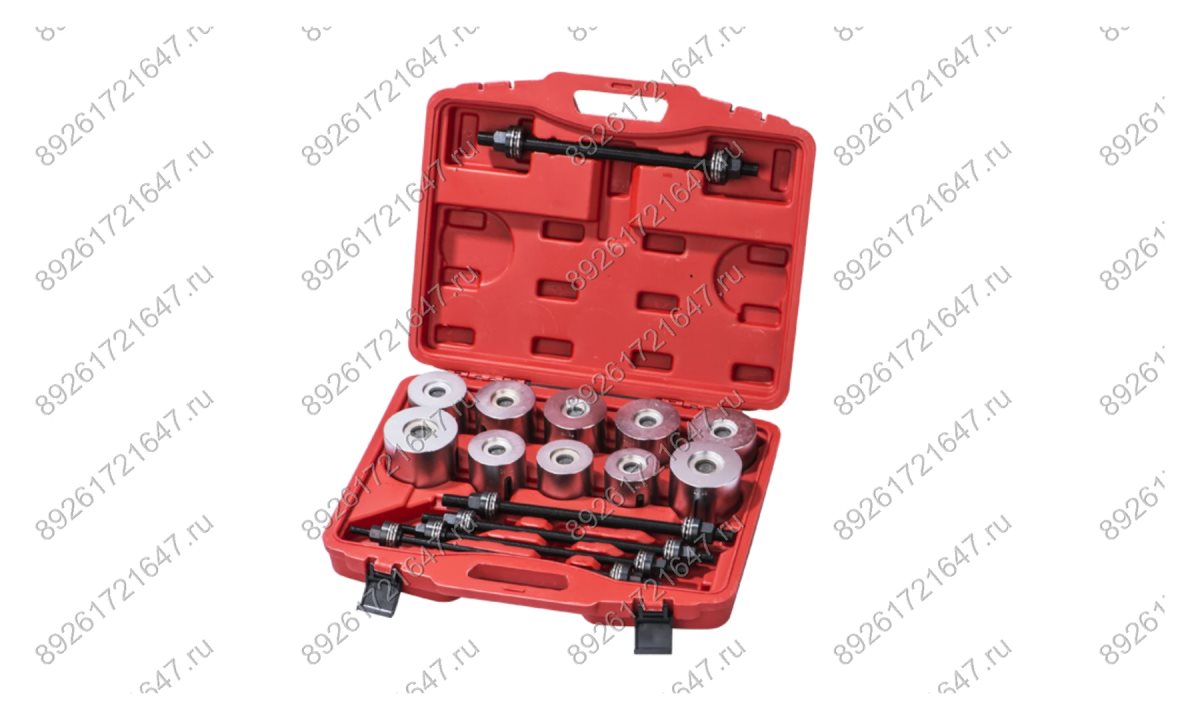  ST028 Набор для монтажа и демонтажа подшипников и сайлентблоков, 27 предметов (0)
