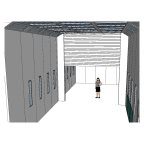  KraftWell KRW1254-TMG Покрасочная камера 12 х 5 х 4 м., 60 000 м3/ч мни (7)