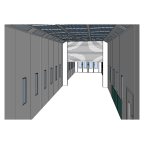  KraftWell KRW1655-MG Покрасочная камера 16 х 5 х 5 м., 88 000 м3/ч мни (8)