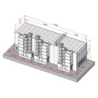  KraftWell KRW1855-TM Покрасочная камера 18 х 5 х 5 м., 75 000 м3/ч мни (1)