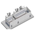  KraftWell KRW1855-TM Покрасочная камера 18 х 5 х 5 м., 75 000 м3/ч мни (4)