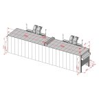  KraftWell KRW2455-TRMG Покрасочная камера 24 х 5 х 4,9 м., 120 000 м3/ч мни (3)