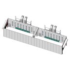  KraftWell KRW2455-TRMG Покрасочная камера 24 х 5 х 4,9 м., 120 000 м3/ч мни (6)