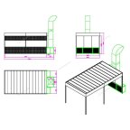  Пост подготовки к окраске с креплением к потолку Nordberg NB100B мни (3)