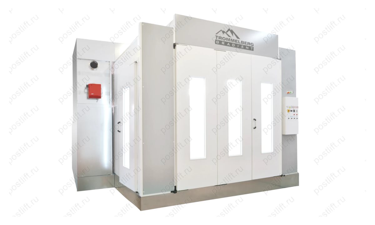  Окрасочно-сушильная камера SB-7428E, производство Италия, моторы 7,5 кВт, горелка дизель 220кВт (0)