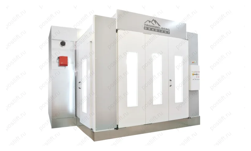 Окрасочно-сушильная камера SB-7428E, производство Италия, моторы 7,5 кВт, горелка дизель 220кВт фото