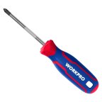  Отвертка Philips PH0x75мм проф WP221025 WORKPRO мни (0)