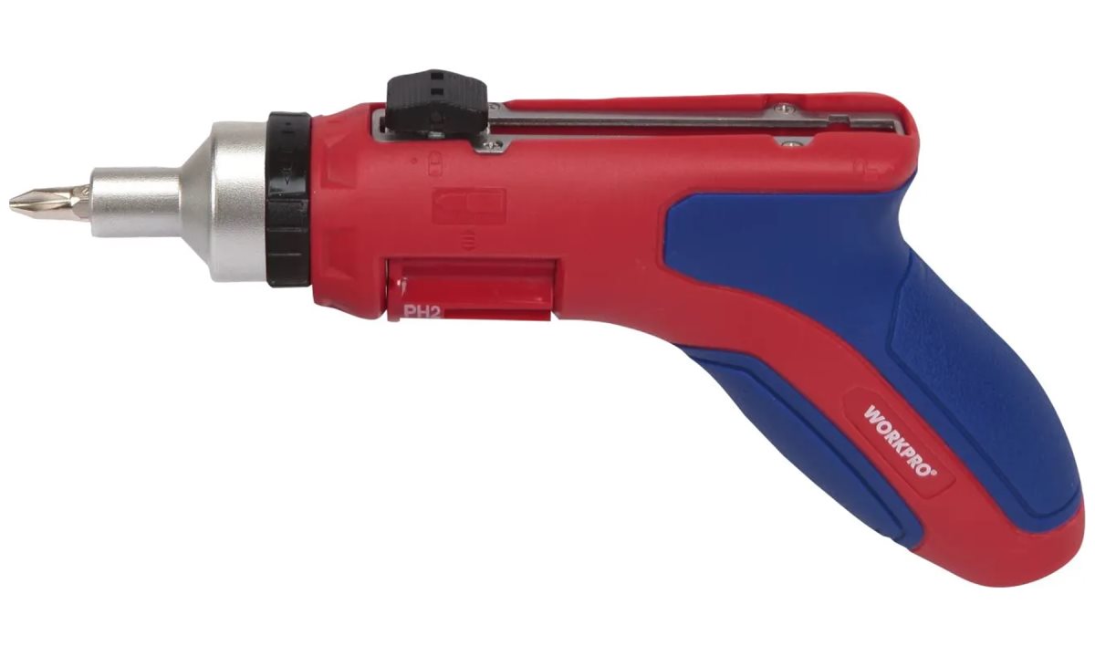  Отвертка MULTI пистолетная с трещеткой WP221048 WORKPRO (0)