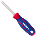  Отвертка-битодержатель 1/4 магнитная проф WP221049 WORKPRO мни (0)