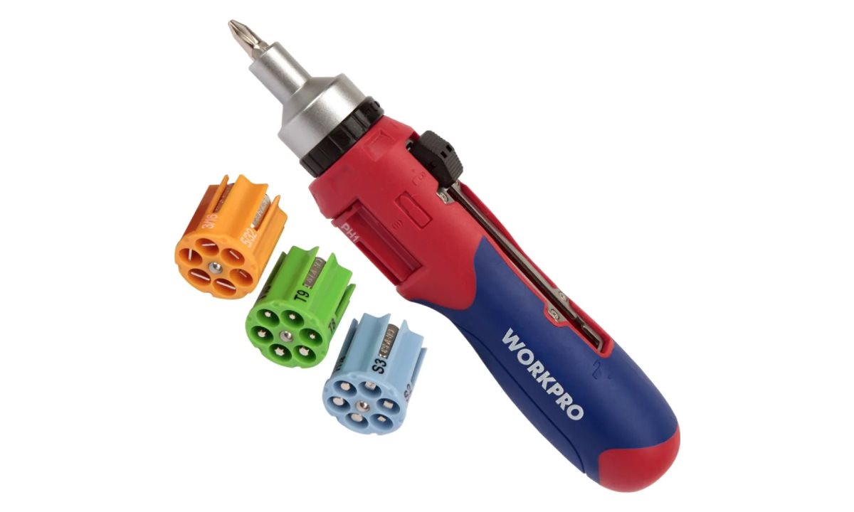  Отвертка MULTI с трещоткой WP221056 WORKPRO (0)