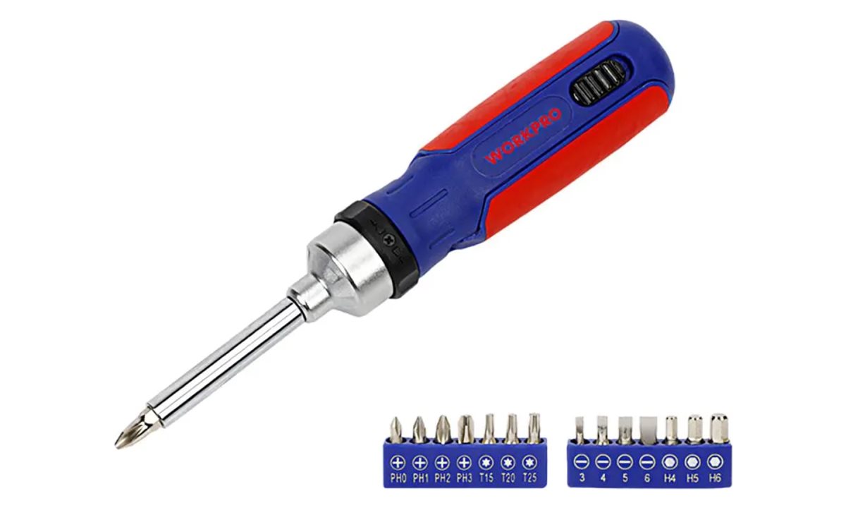  Отвертка 15-в-1 с трещоткой WP221061 WORKPRO (1)