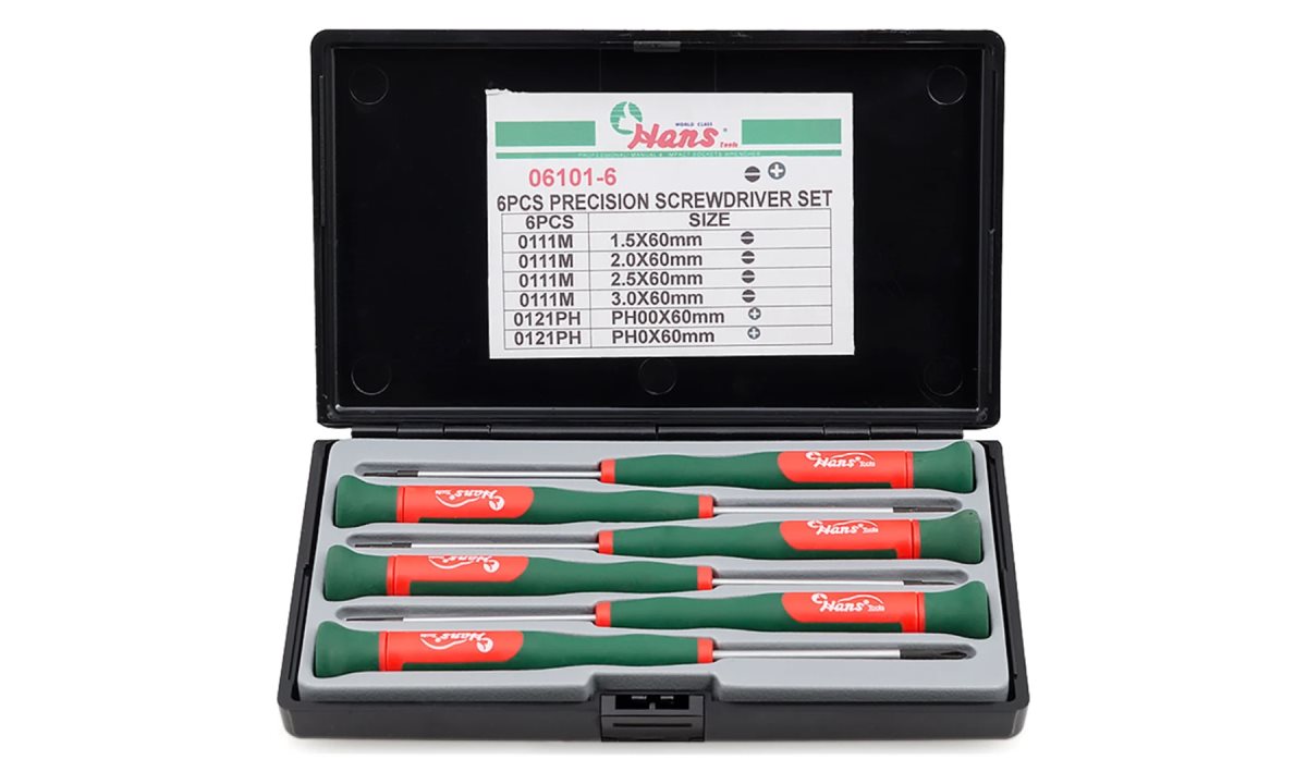  Набор отверток для точной механики Hans, 06101-6 (0)