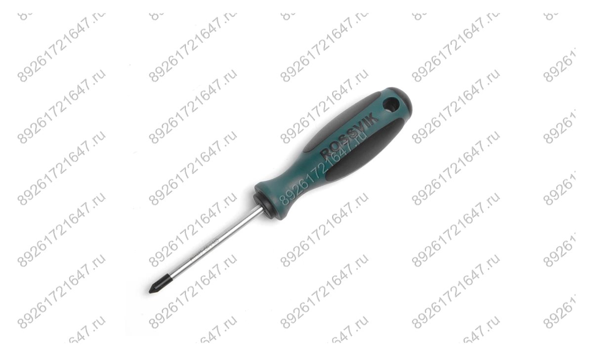  PH1075 Отвертка крестовая ROSSVIK PH1*75мм (0)