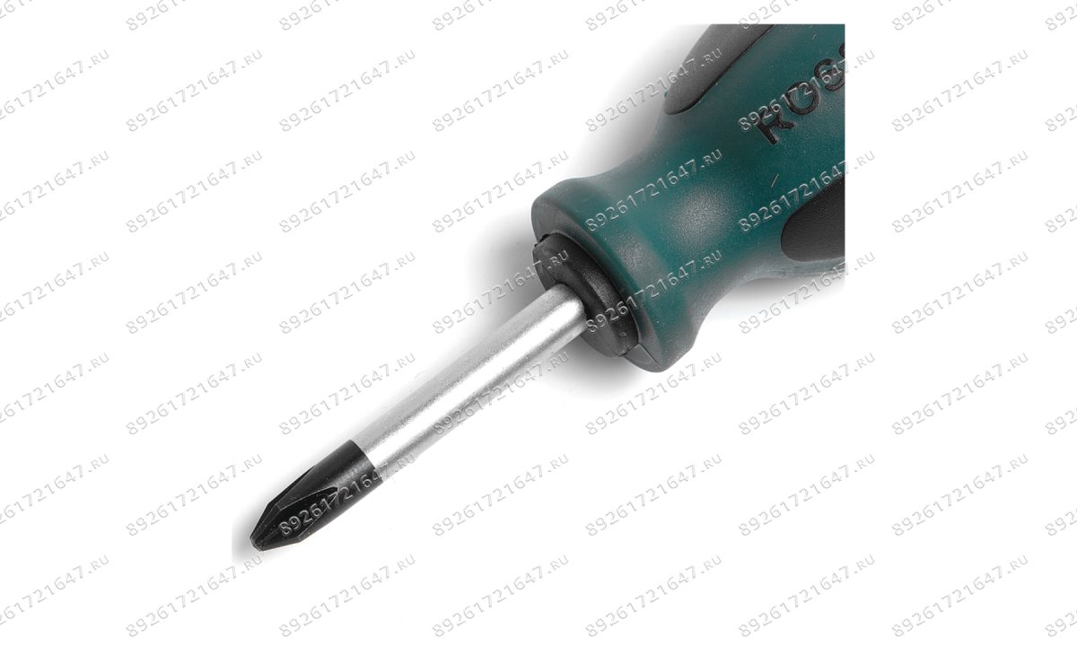  PH2045 Отвертка крестовая ROSSVIK PH2*45мм (1)