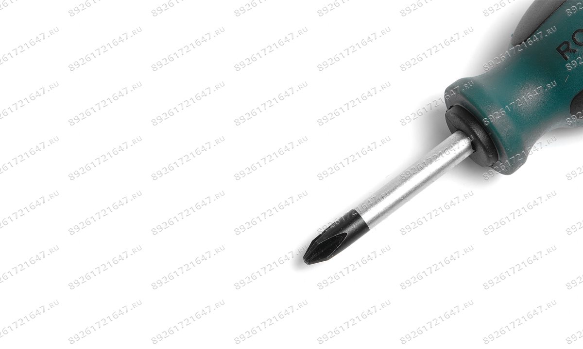  PH2045 Отвертка крестовая ROSSVIK PH2*45мм (1)